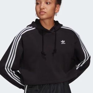 Adidas cropped hoodie